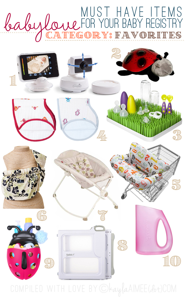 Baby Registry Must Haves, Baby Registry Recommendations