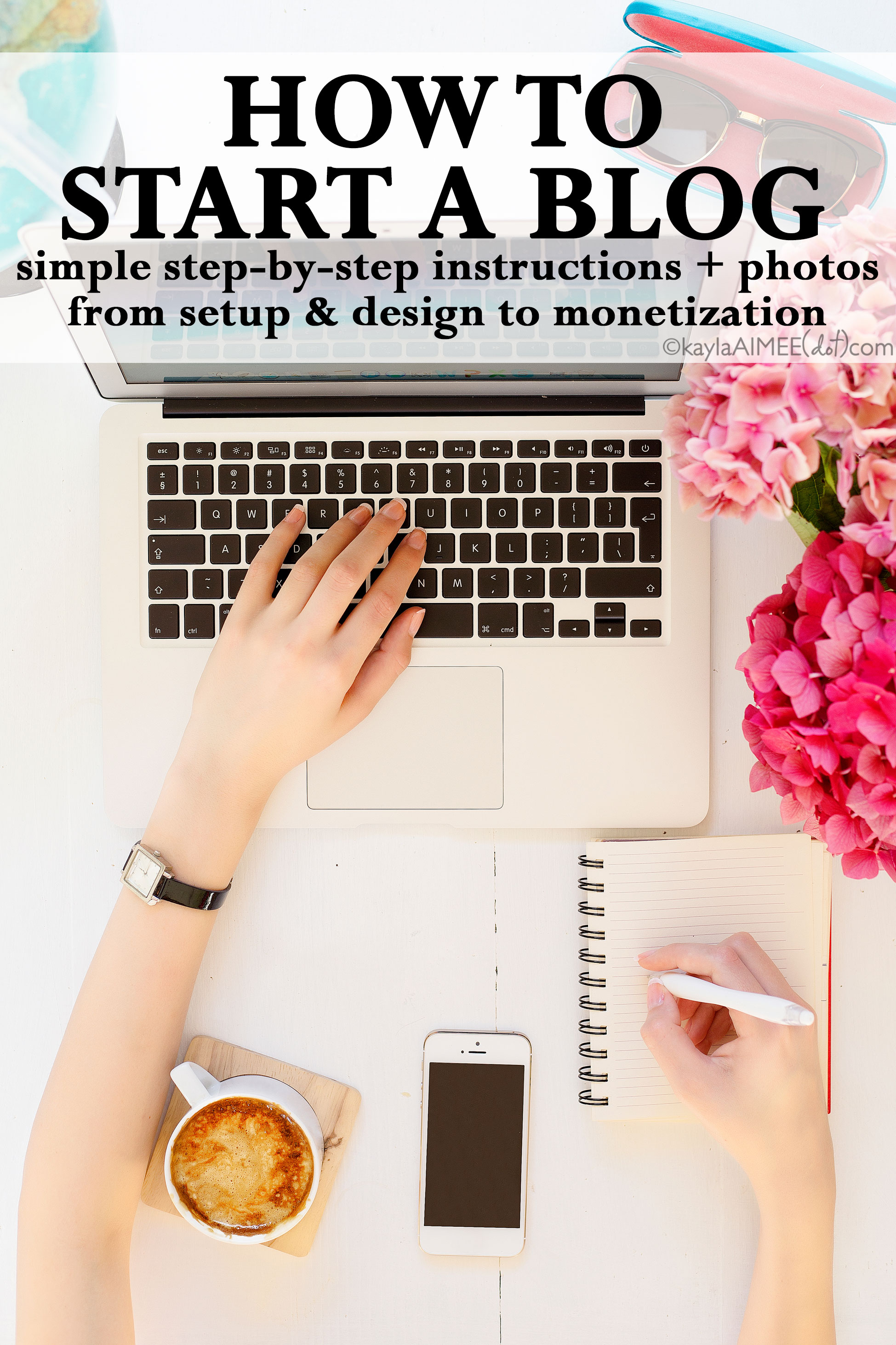 How To Start A Blog: Simple Step-By-Step Instructions With Photos! (From hosting to setting up wordpress to designing!)