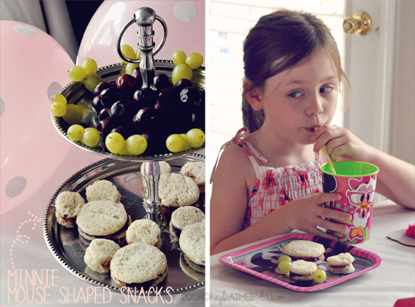 Minnie Mouse Shaped Food, DIY Minnie Mouse Party