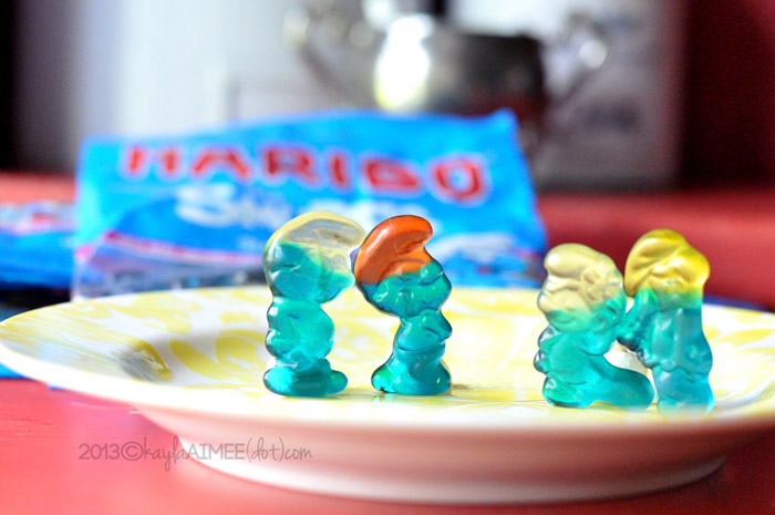 Haribo Gummies Smurfs #ad