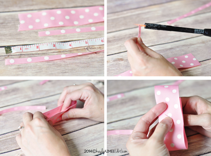 How To Make A Minnie Mouse Hairbow Clip