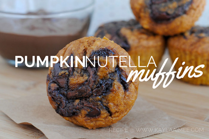 Pumpkin Nutella Swirl Muffins Recipe Perfect Fall Breakfast