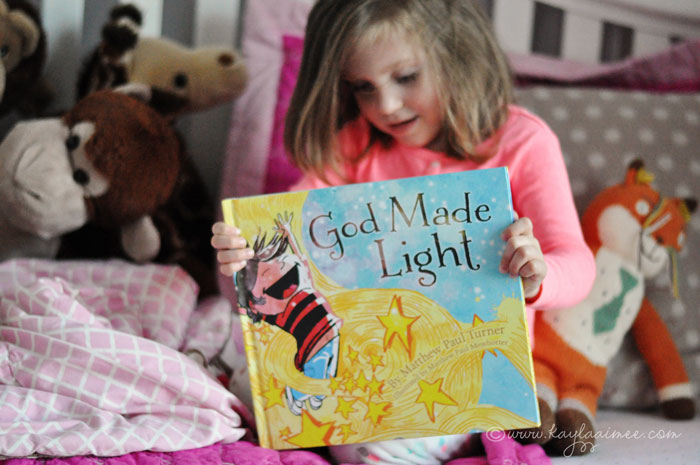 How To Teach Your Kids Not To Be Afraid Of The Dark - A FANTASTIC children's book called God Made Light