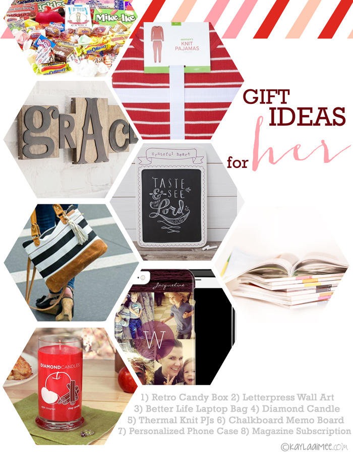 Tons of great, creative gift ideas for women! 
