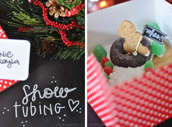 Creative Way To Give Gift Cards or Groupons! Make a Gingerbread Scene to show what the experience is- such a cute idea!