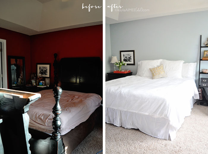 Decorate My House Master Bedroom Before After Kayla