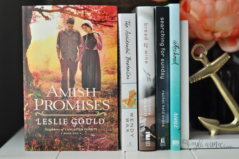 What I'm Reading Summer 2015: Amish Promises, Searching For Sunday, Anchored and more