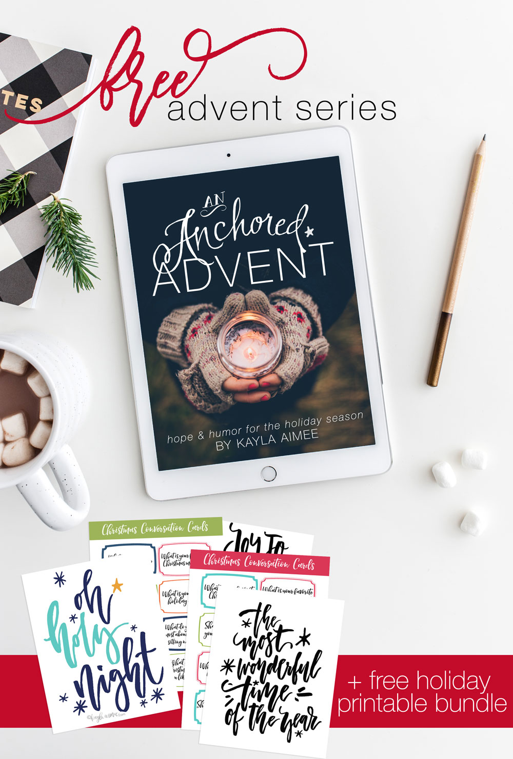 Free Advent Series with Christmas Printable Pack by Kayla Aimee
