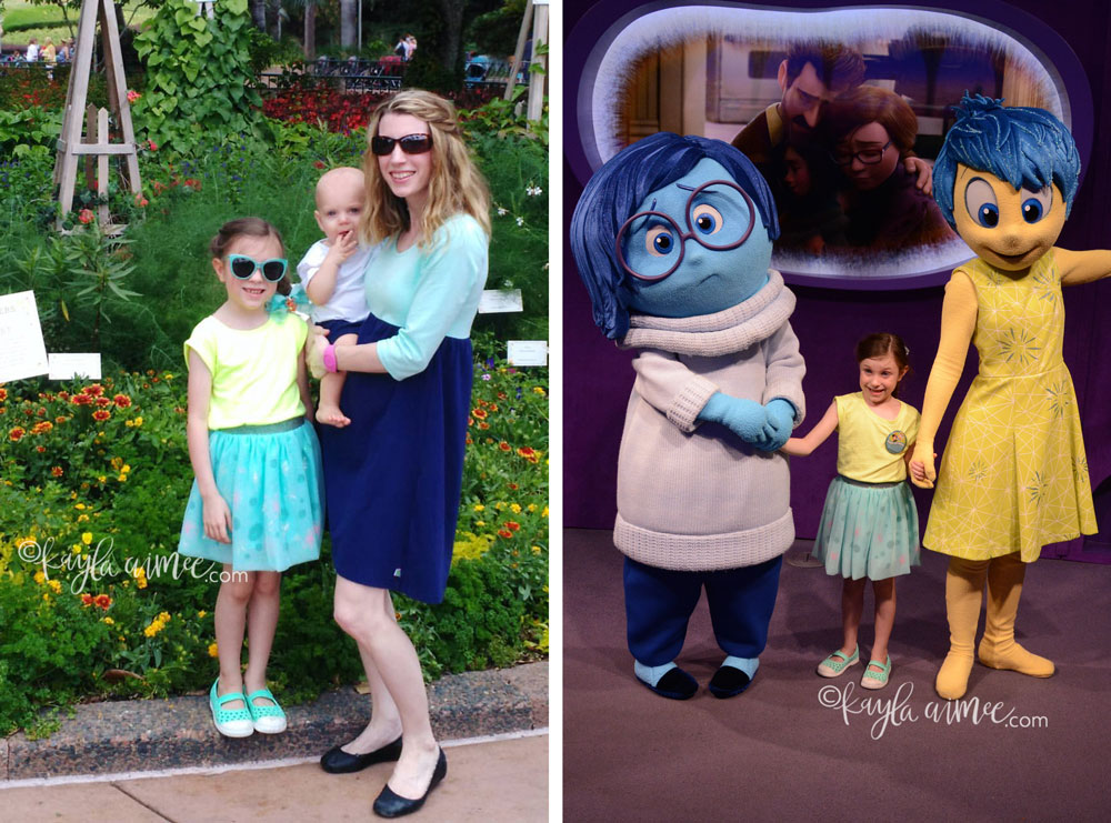 Family Disney Bounding The Little Mermaid and Inside Out